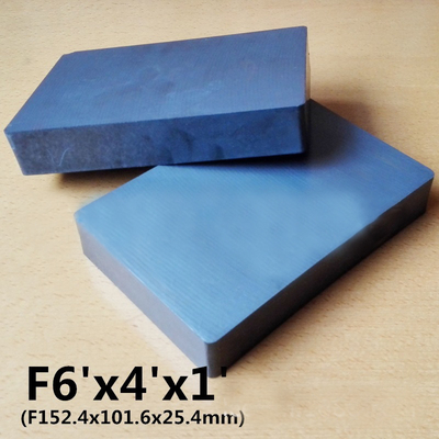 Industrial magnet ceramic block magnets / hard ferrite magnets 6x4x1inches y35 with high induction
